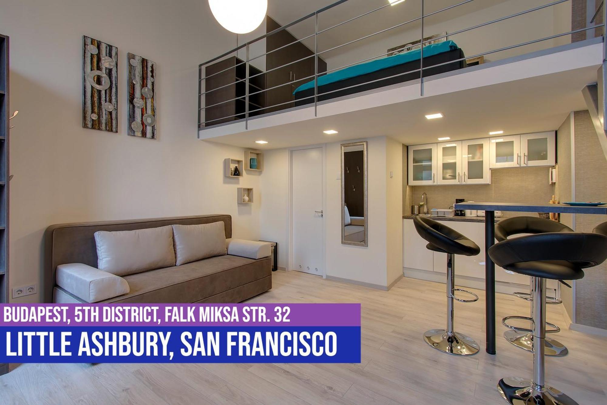 Little Americas Ashbury San Francisco Apartment Budapest Bagian luar foto