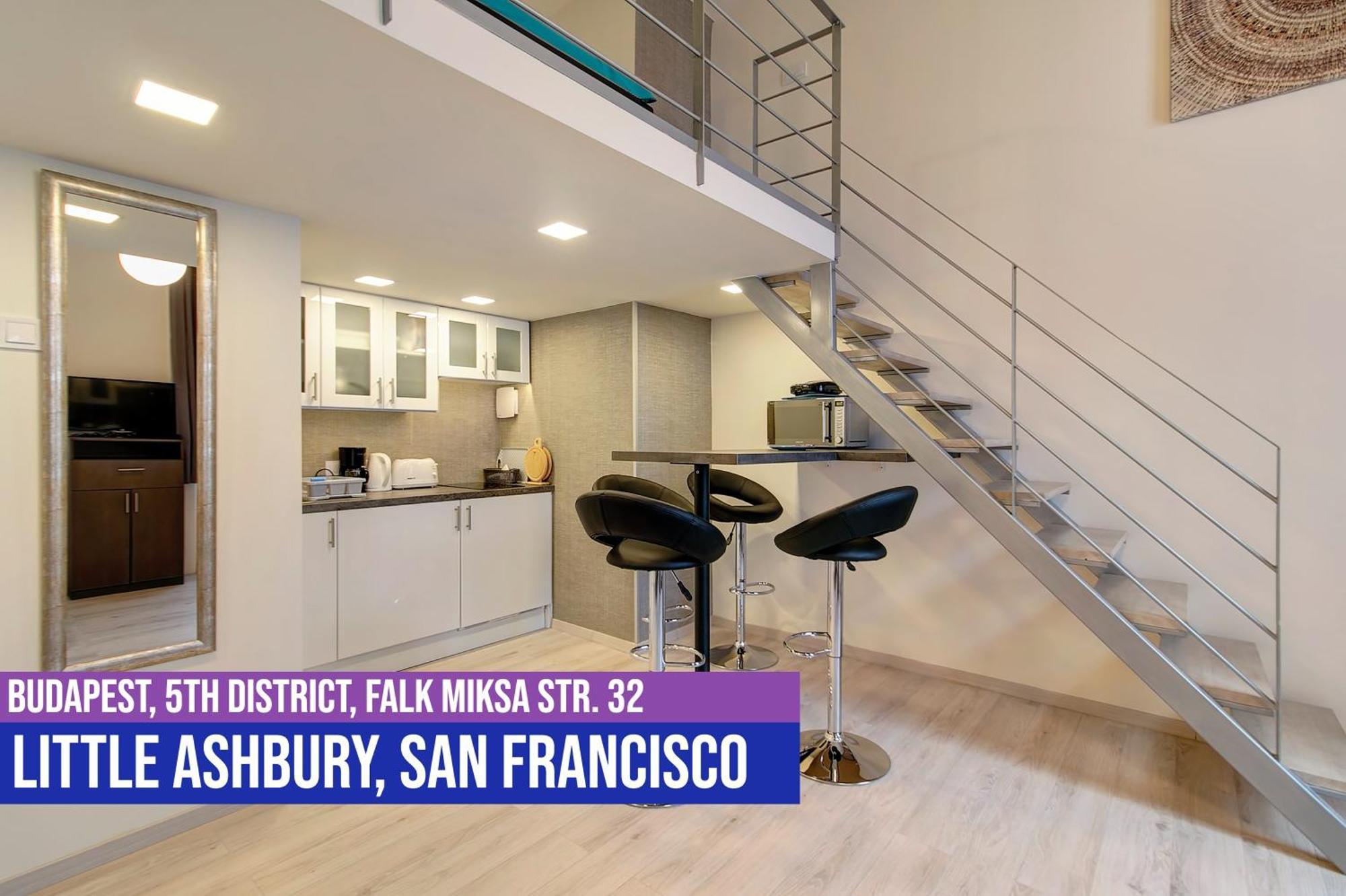 Little Americas Ashbury San Francisco Apartment Budapest Bagian luar foto